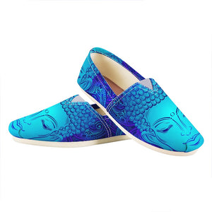 Blue Buddha Print Casual Shoes