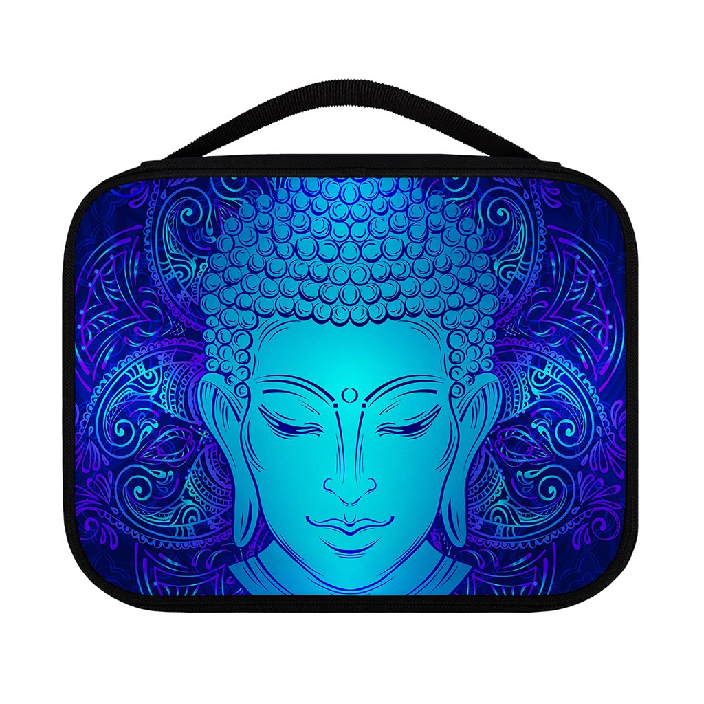 Blue Buddha Print Classic Bible Case