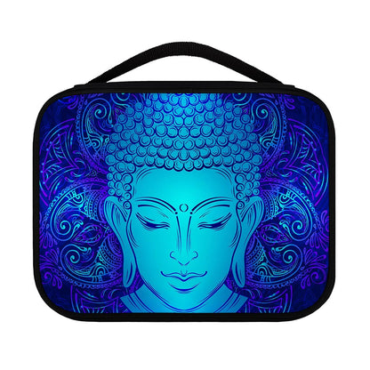 Blue Buddha Print Classic Bible Case
