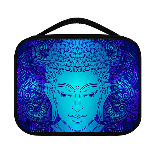 Blue Buddha Print Classic Bible Case