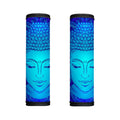 Blue Buddha Print Handle Covers
