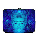Blue Buddha Print Laptop Sleeve
