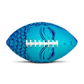 Blue Buddha Print Rugby Ball