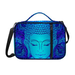 Blue Buddha Print Shoulder Strap Bible Bag