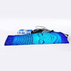 Blue Buddha Print Sports Towel