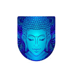 Blue Buddha Print Toilet Lid Cover