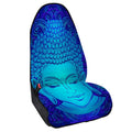 Blue Buddha Print Waterproof Car Seat Cover