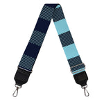 Blue Buffalo Check Pattern Print Bag Strap