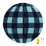 Blue Buffalo Check Pattern Print Basketball