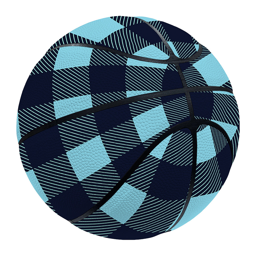 Blue Buffalo Check Pattern Print Basketball