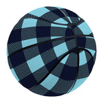 Blue Buffalo Check Pattern Print Basketball