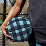 Blue Buffalo Check Pattern Print Basketball