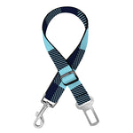 Blue Buffalo Check Pattern Print Dog Seat Belt