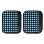 Blue Buffalo Check Pattern Print Handle Covers