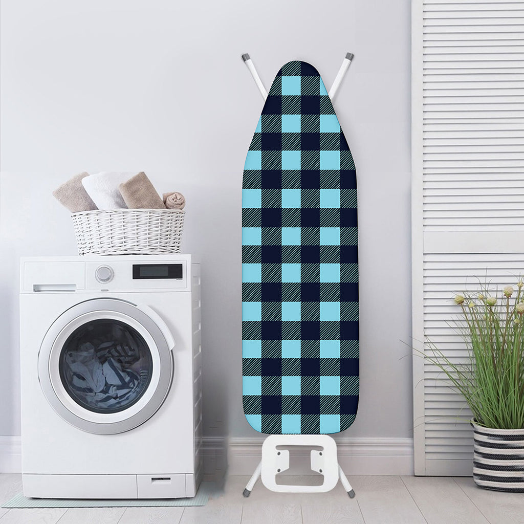 Blue Buffalo Check Pattern Print Ironing Board Cover