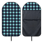 Blue Buffalo Check Pattern Print Waterproof Car Seat Cover