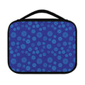 Blue Bullseye Target Pattern Print Classic Bible Case
