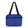 Blue Bullseye Target Pattern Print Double Strap Bible Bag