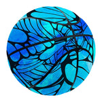 Blue Butterfly Wings Pattern Print Basketball