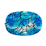 Blue Butterfly Wings Pattern Print Car Side Mirror Covers