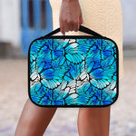Blue Butterfly Wings Pattern Print Classic Bible Case