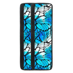 Blue Butterfly Wings Pattern Print Refrigerator Handle Covers