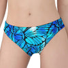 Blue Butterfly Wings Pattern Print Women's Panties