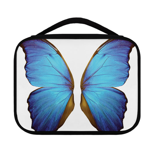 Blue Butterfly Wings Print Classic Bible Case