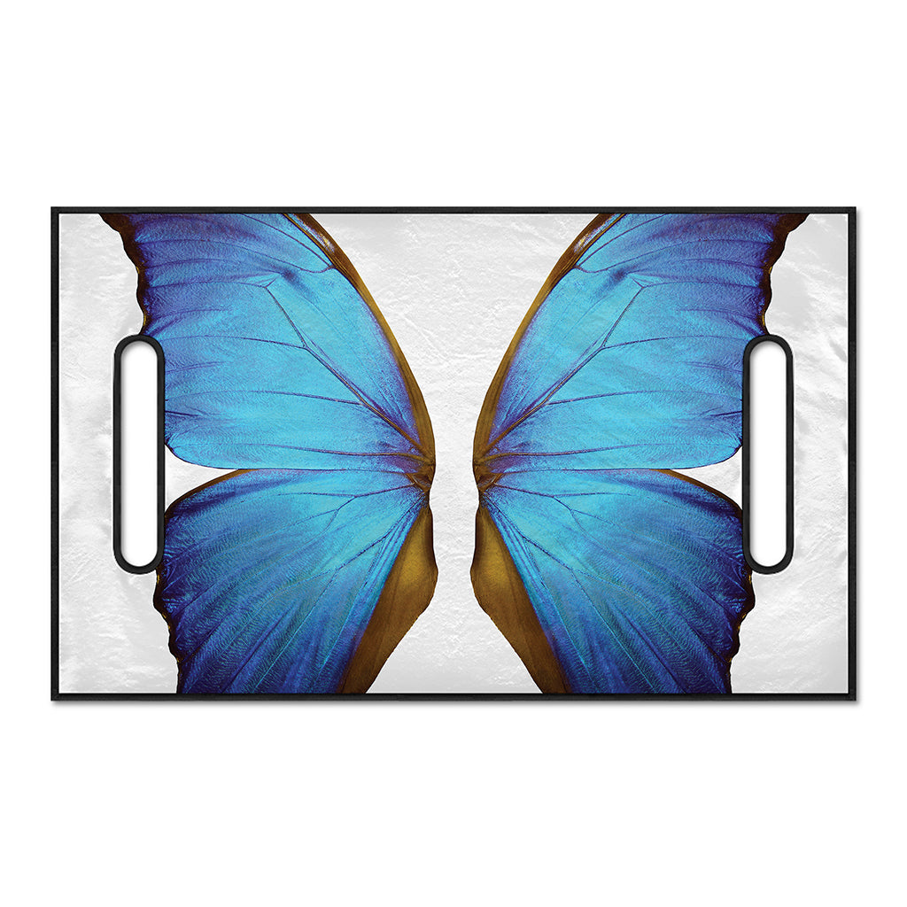 Blue Butterfly Wings Print Golf Cart Seat Cover