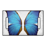 Blue Butterfly Wings Print Golf Cart Seat Cover