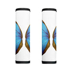 Blue Butterfly Wings Print Handle Covers