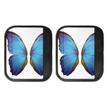 Blue Butterfly Wings Print Handle Covers