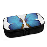 Blue Butterfly Wings Print Insulin Cooler Travel Case