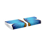 Blue Butterfly Wings Print Piano Keyboard Cover