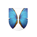 Blue Butterfly Wings Print Toilet Lid Cover