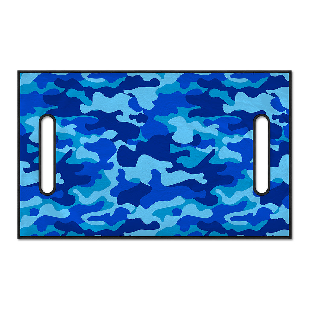 Blue Camouflage Print Golf Cart Seat Cover