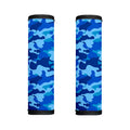 Blue Camouflage Print Handle Covers