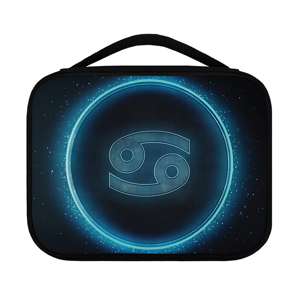 Blue Cancer Zodiac Sign Print Classic Bible Case