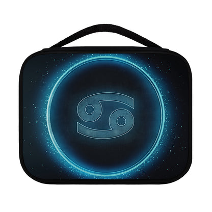 Blue Cancer Zodiac Sign Print Classic Bible Case