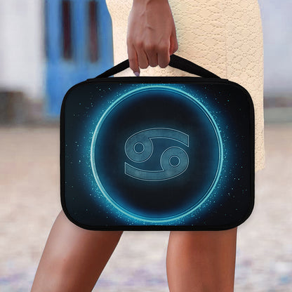 Blue Cancer Zodiac Sign Print Classic Bible Case