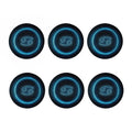 Blue Cancer Zodiac Sign Print Coaster Set