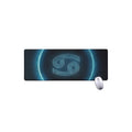 Blue Cancer Zodiac Sign Print Extended Mouse Pad