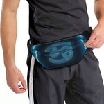 Blue Cancer Zodiac Sign Print Fanny Pack