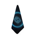 Blue Cancer Zodiac Sign Print Hand Towel