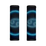 Blue Cancer Zodiac Sign Print Handle Covers