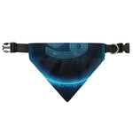 Blue Cancer Zodiac Sign Print Over The Collar Dog Bandana