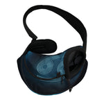 Blue Cancer Zodiac Sign Print Pet Sling Carrier