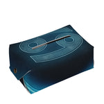 Blue Cancer Zodiac Sign Print Rectangle Tissue Box Cover