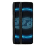 Blue Cancer Zodiac Sign Print Refrigerator Handle Covers