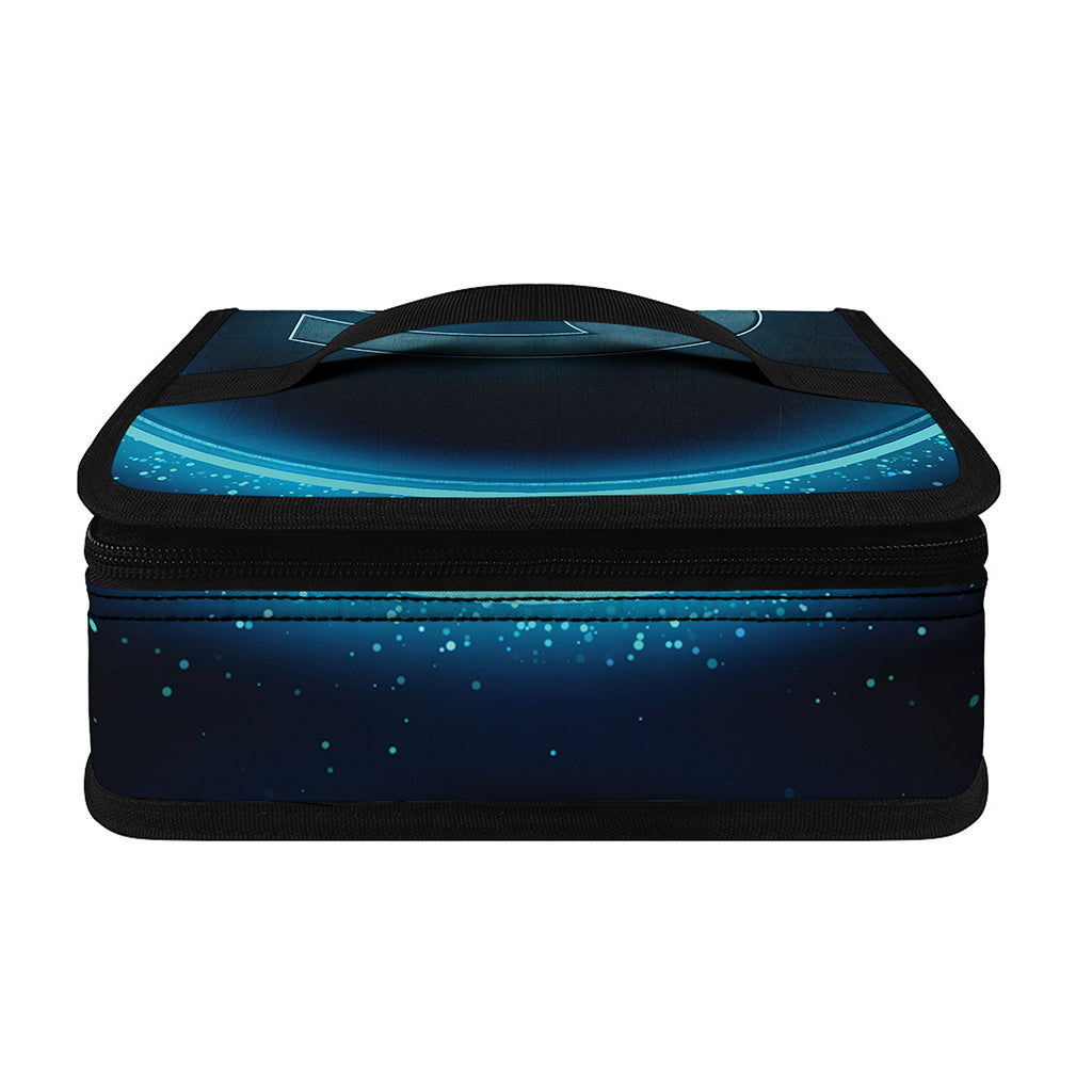 Blue Cancer Zodiac Sign Print Small Lunch Bag